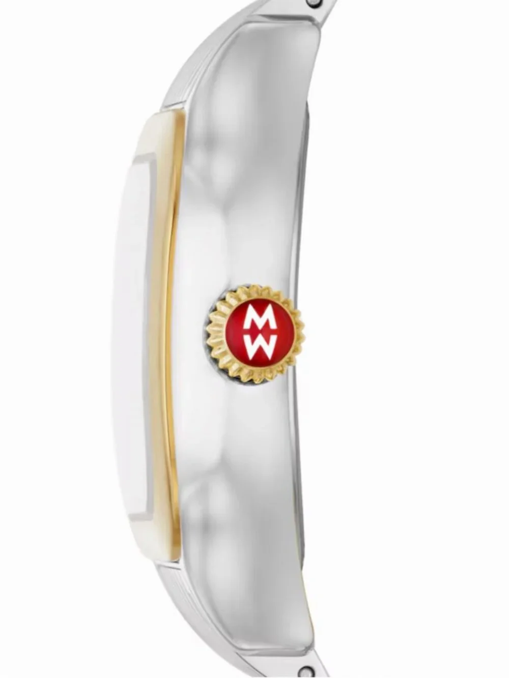 Michele Meggie Diamond MOP Dial Two Tone Gold Ladies 29mm MWW33B000009 Watch